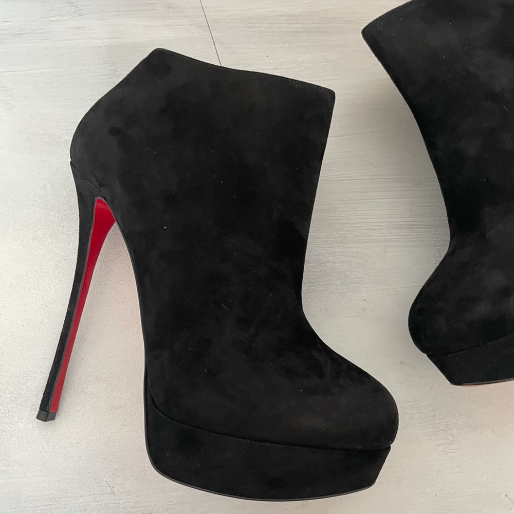 ❌SOLD❌Christian Louboutin Dirdibootie 150 Platform - Picture 7 of 13